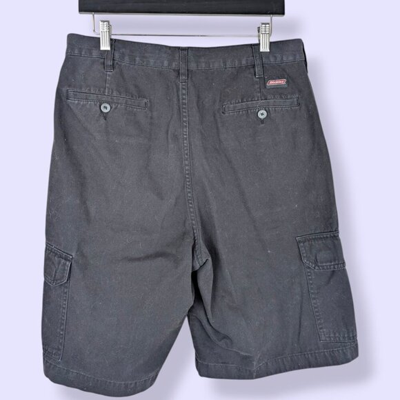 Dickies Black Cargo Shorts - Picture 2 of 6